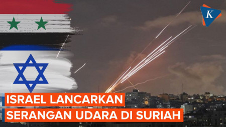 Israel Kembali Lancarkan Serangan Udara di Homs Suriah