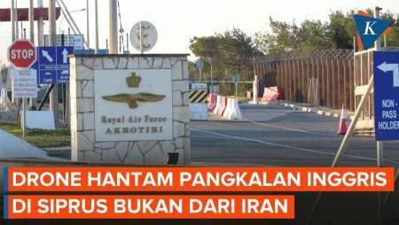 Inggris: Serangan Di Pangkalan Militer Siprus Bukan Dari Iran