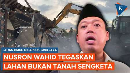 Nusron Wahid Pastikan Lahan yang Diduduki GRIB Milik BMKG, Bukan Tanah Sengketa