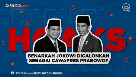 Benarkah Jokowi Dicalonkan sebagai Cawapres Prabowo?