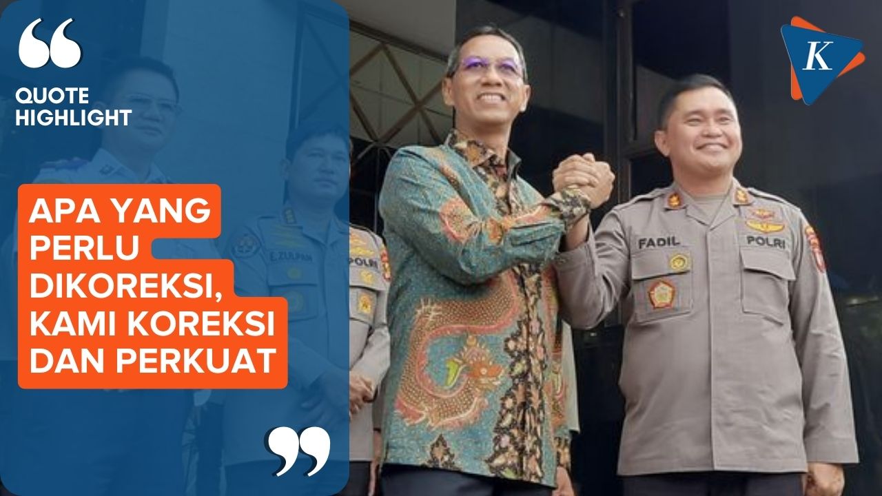 Heru Budi Tak Sungkan Minta Dikoreksi oleh Kapolda Metro Jaya