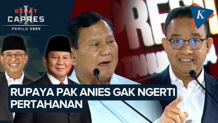 Anggap Anies Gak Ngerti Alutsista, Prabowo Ajak Diskusi di Luar Debat