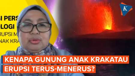 Badan Geologi: Akan Terjadi Erupsi Gunung Anak Krakatau Lebih Besar