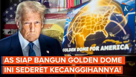 Deret Kecanggihan Golden Dome AS, Bisa Cegat Rudal dari Luar Angkasa!
