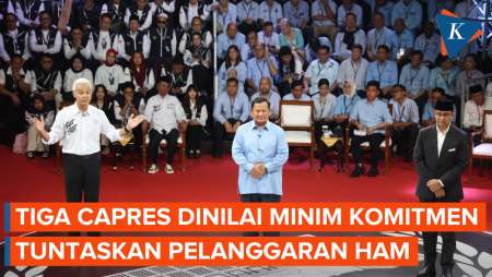 Catatan Debat, Kontras Nilai Para Capres Minim Komitmen Tuntaskan Pelanggaran HAM