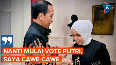 Kelakar Jokowi Sebut Siap Vote Putri Ariani di Ajang AGT