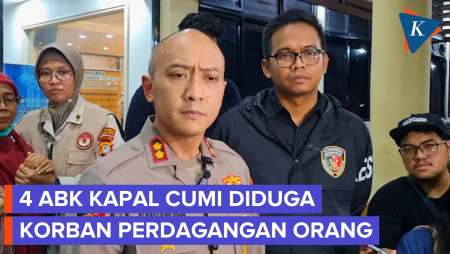 Kapten-Kru Kapal Cumi Siksa 4 ABK, Diduga Ada Perdagangan Orang