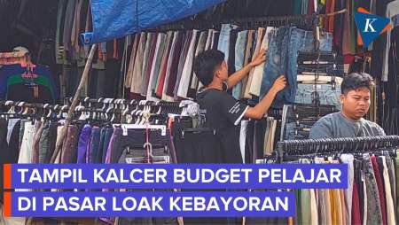 Pasar Loak Kebayoran, Surga Barang Kalcer Serba Murah