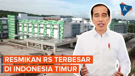 Jokowi Resmikan RSUP Dr. Ben Mboi Kupang, Terbesar di Indonesia Timur