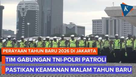 Pastikan Perayaan Tahun Baru 2026 Di Jakarta Aman, Belasan Ribu Personel TNI-Polri Dikerahkan