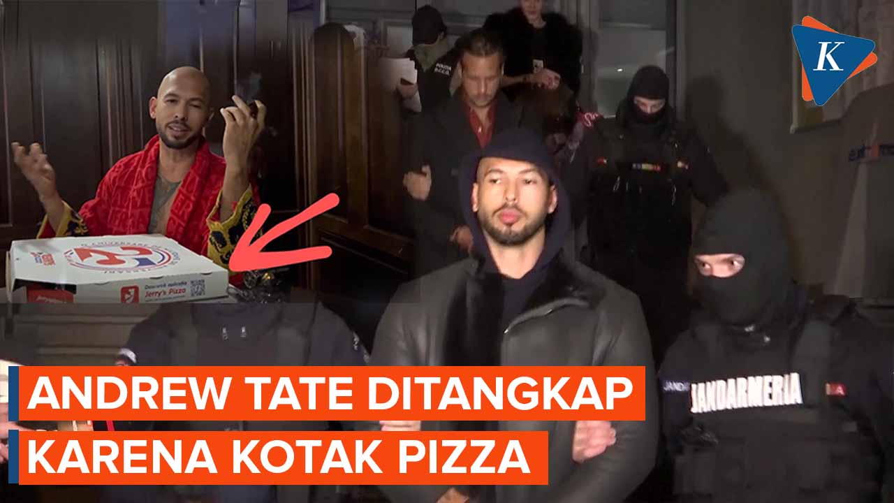 Terlibat Perdagangan Manusia, Mantan Kickboxer Andrew Tate Ditangkap karena Video Pizza