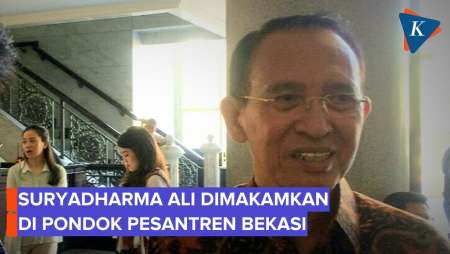 Jenazah Suryadharma Ali Dimakamkan di Pondok Pesantren Bekasi 