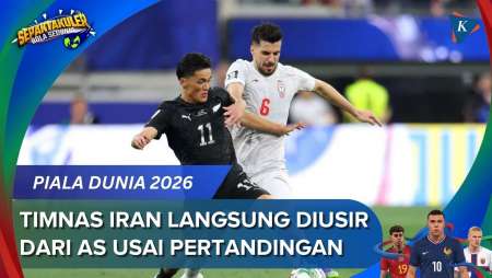 Nelangsanya Timnas Iran, Baru Kelar Main Langsung Diusir dari AS