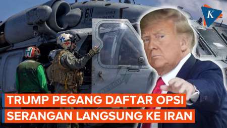 Serangan Pasukan AS Jadi Opsi Potensial Terhadap Iran