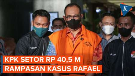 KPK Rampas Rp 40,5 M dari Kasus Rafael Alun