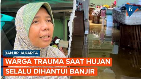 Cerita Warga Korban Banjir, Stres Saat Ada Hujan