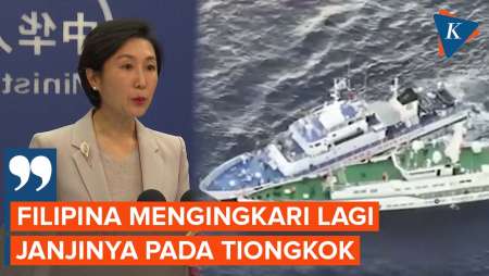 China Protes soal Tabrakan Kapal, Sebut Filipina Ingkari Janji