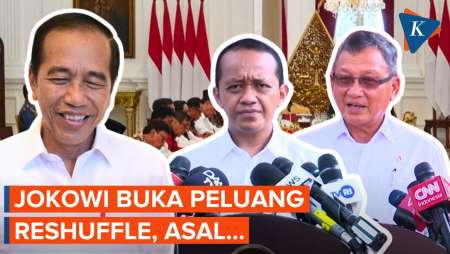 Soal Isu Arifin Tasrif Diganti Bahlil, Jokowi Buka Peluang 