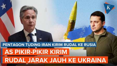 Pentagon Tuding Iran Pasok Rudal ke Rusia, AS Pikir-pikir Kirim Rudal Jarak Jauh ke Ukraina