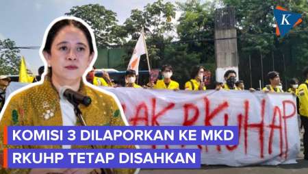 Puan Tetap Sahkan UU KUHAP Meski Komisi III Dilaporkan Ke MKD