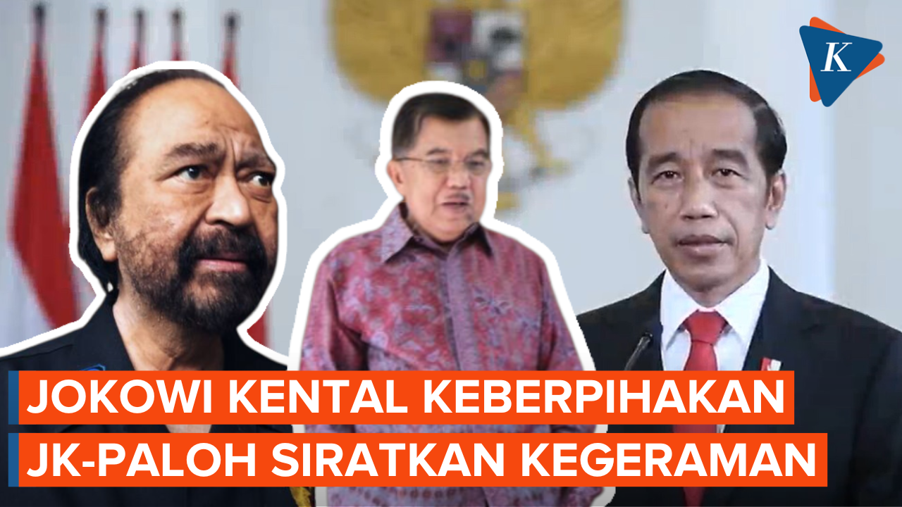 JK-Paloh Kompak Siratkan Kegeraman atas Sikap Politik Jokowi?