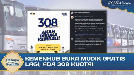 Kemenhub Buka Kembali Pendaftaran Mudik Gratis, Cek Jadwal dan Rutenya!