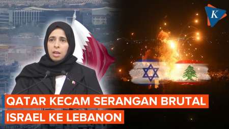 Kirim Bantuan, Qatar Kecam Serangan Brutal Israel ke Lebanon