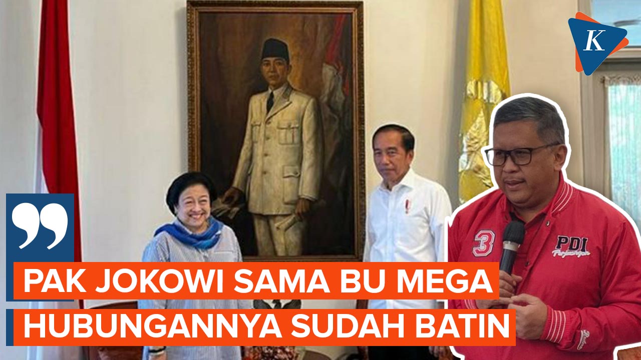 Hasto Tepis Isu soal Hubungan Jokowi-Megawati Retak