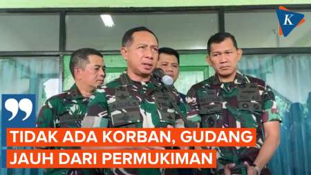 Panglima TNI Pastikan Tak Ada Korban dalam Ledakan Gudang Amunisi di Bogor