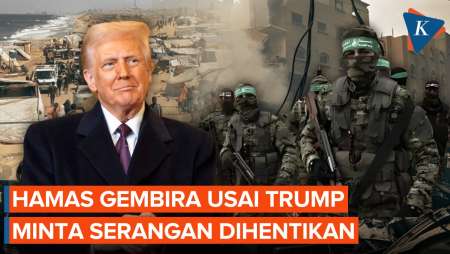 Hamas Sambut Gembira Seruan Trump Agar Israel Setop Gempur Gaza