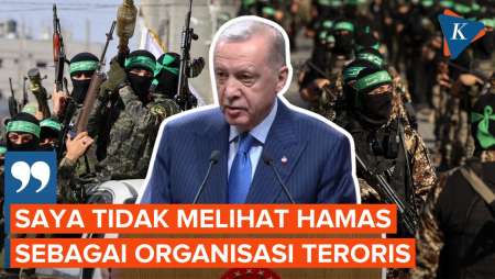 Presiden Turkiye Erdogan Tak Melihat Hamas sebagai Organisasi Teroris