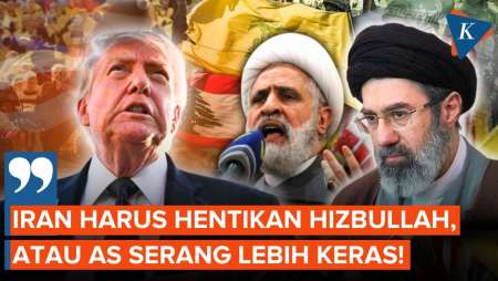 Trump Jengkel Iran Masih Bekingi Hizbullah Di Lebanon