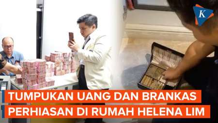 Geledah Rumah Helena Lim, Kejagung Temukan Tumpukan Uang Rp 10…