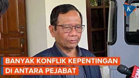 Mahfud MD Dorong Konflik Kepentingan Masuk UU Tipikor