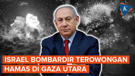 Detik-detik Hujan Bom di Gaza, Israel Klaim Targetkan Terowongan Hamas
