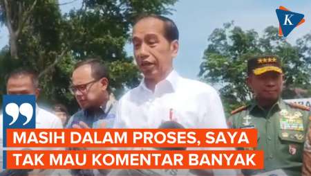 Respons Jokowi soal Sidang Firli Bahuri dan OTT Gubernur Maluku Utara