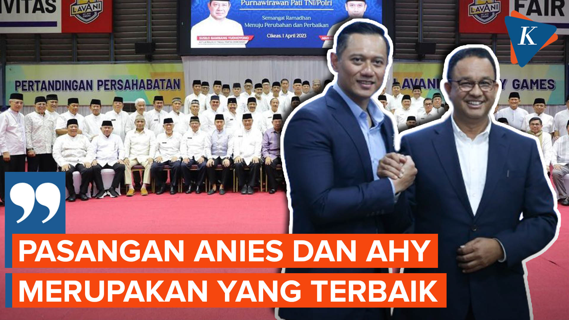Sejumlah Purnawirawan TNI-Polri Sampaikan Dukungan untuk Anies-AHY
