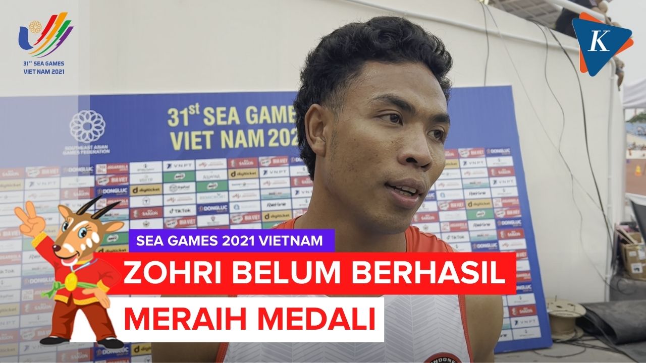 Zohri Kandas di 100 Meter Putra SEA Games 2021
