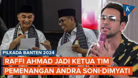 Raffi Ahmad Ditugaskan KIM Plus Menangkan Andra Soni-Dimyati di Pilkada Banten!