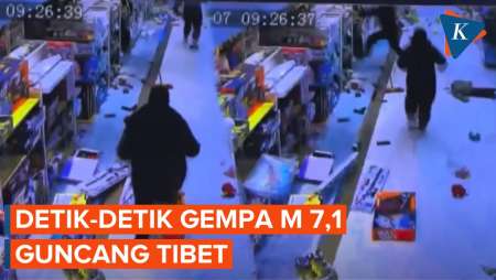 Detik-detik Gempa Magnitudo 7,1 Guncang Tibet, Rak 