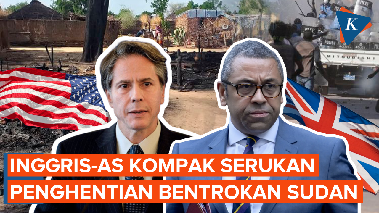 Inggris dan Amerika Desak Bentrokan di Sudan Segera Dihentikan