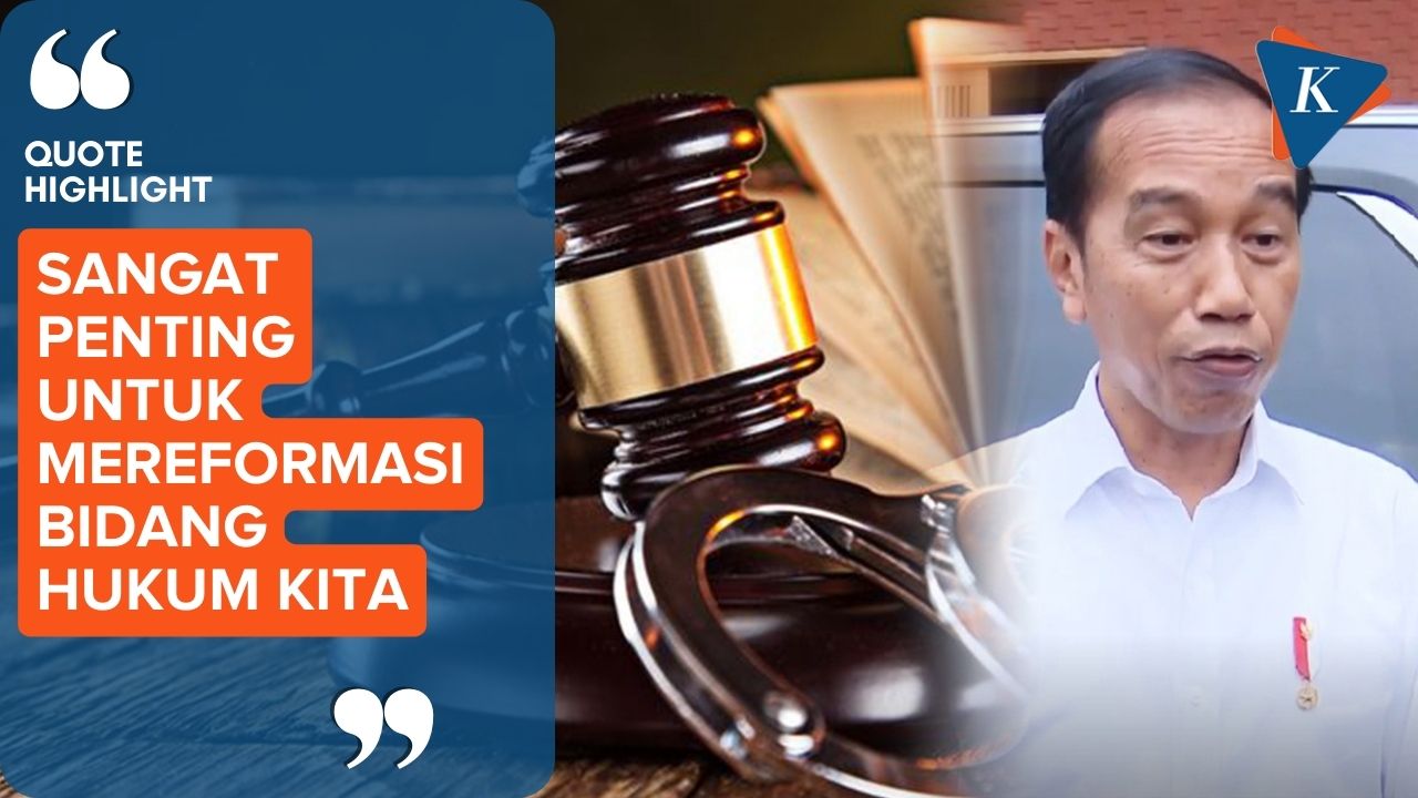 Jokowi Tekankan Urgensi Reformasi Bidang Hukum Usai Hakim Agung Ditangkap KPK
