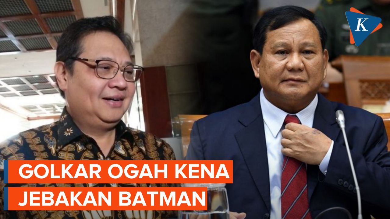 Soal Kemungkinan Duet Prabowo-Airlangga, Golkar: Kami Ogah Kena Jebakan Batman