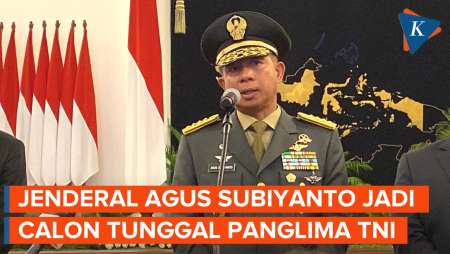 Jokowi Usulkan KSAD Jenderal Agus Subiyanto Jadi Panglima TNI