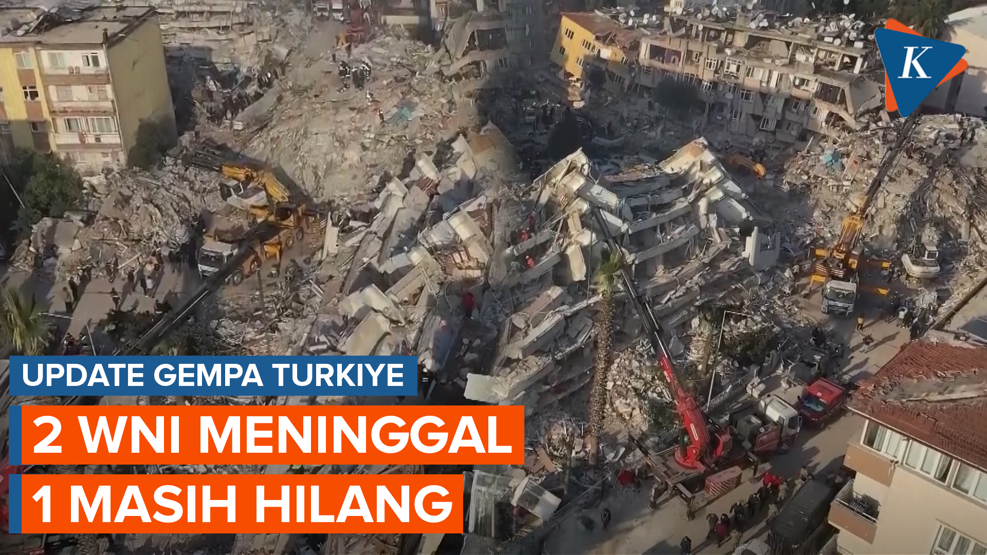 Gempa Turkiye 2 WNI Meninggal, 1 Masih Hilang dan 123 Dievakuasi