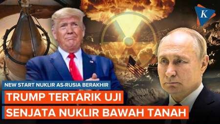 Tak Hiraukan Putin, Trump Ingin Uji Coba Nuklir Bawah Tanah