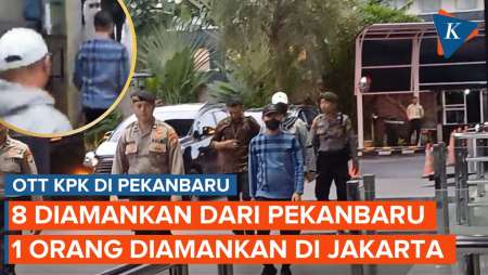 OTT KPK Pekanbaru: 8 Terjaring Termasuk Pj Wali Kota, 1 Diamankan di Jakarta