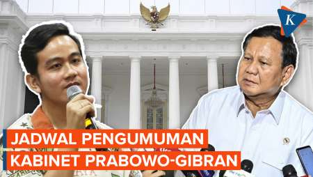 Kapan Kabinet Prabowo Diumumkan dan Dilantik? Ini Jadwalnya...