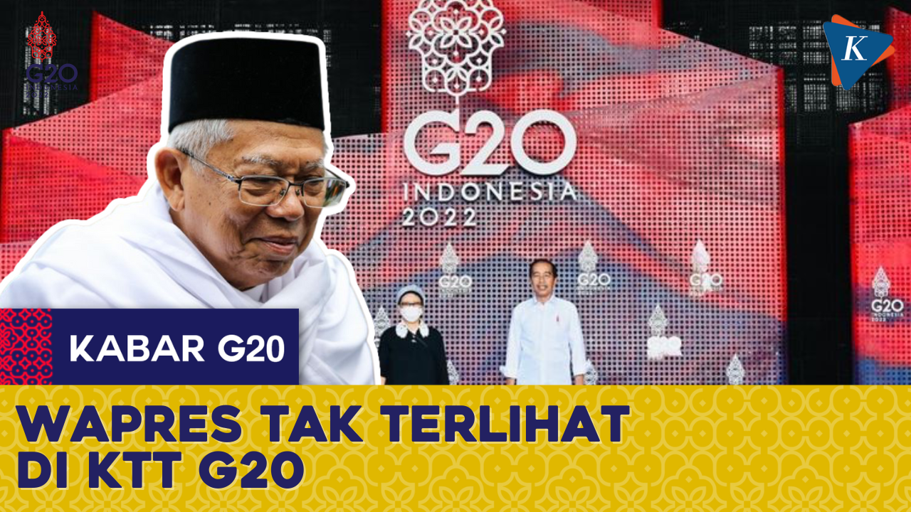 Jaga Gawang di Jakarta, Wapres Tak Hadir di KTT G20