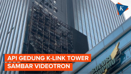 Pemadam Kebakaran: Api dari Lantai 7 Gedung K-Link Tower Sambar…